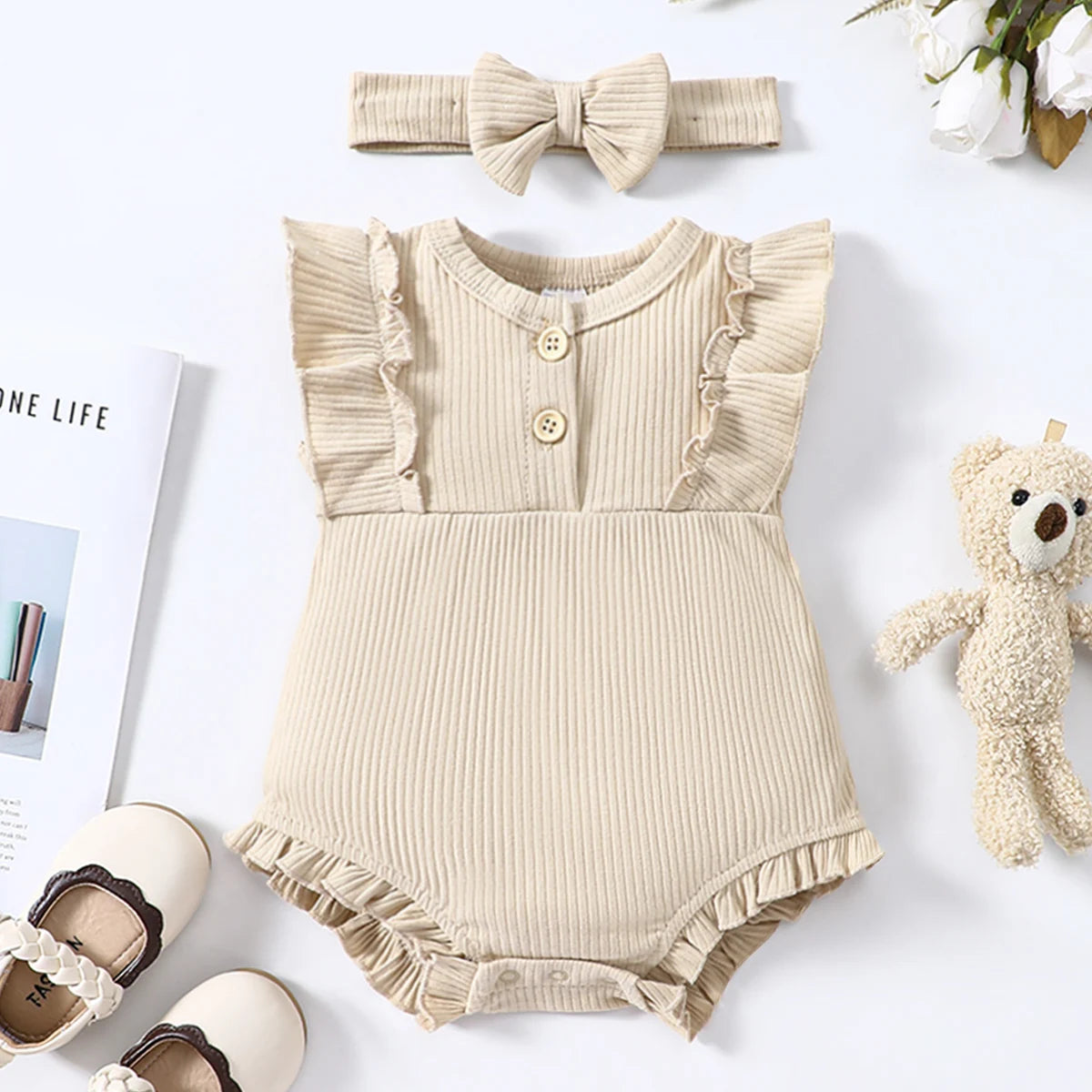 Little Maven Baby Summer Romper 2-piece