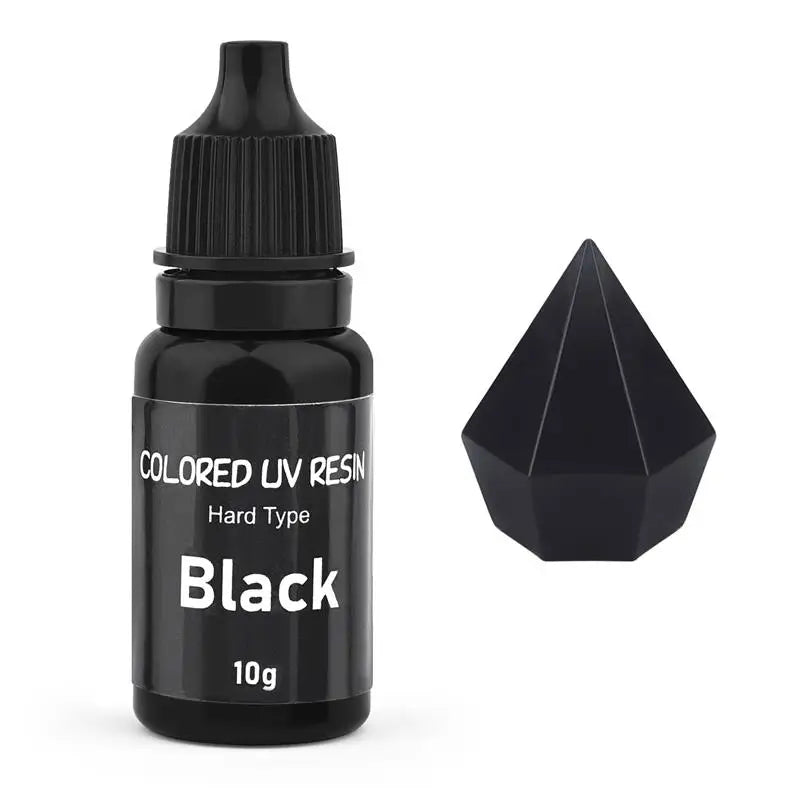 Couleur UV résine colle époxy résine UV colle durcissement bricolage UV colle couleur 10ml