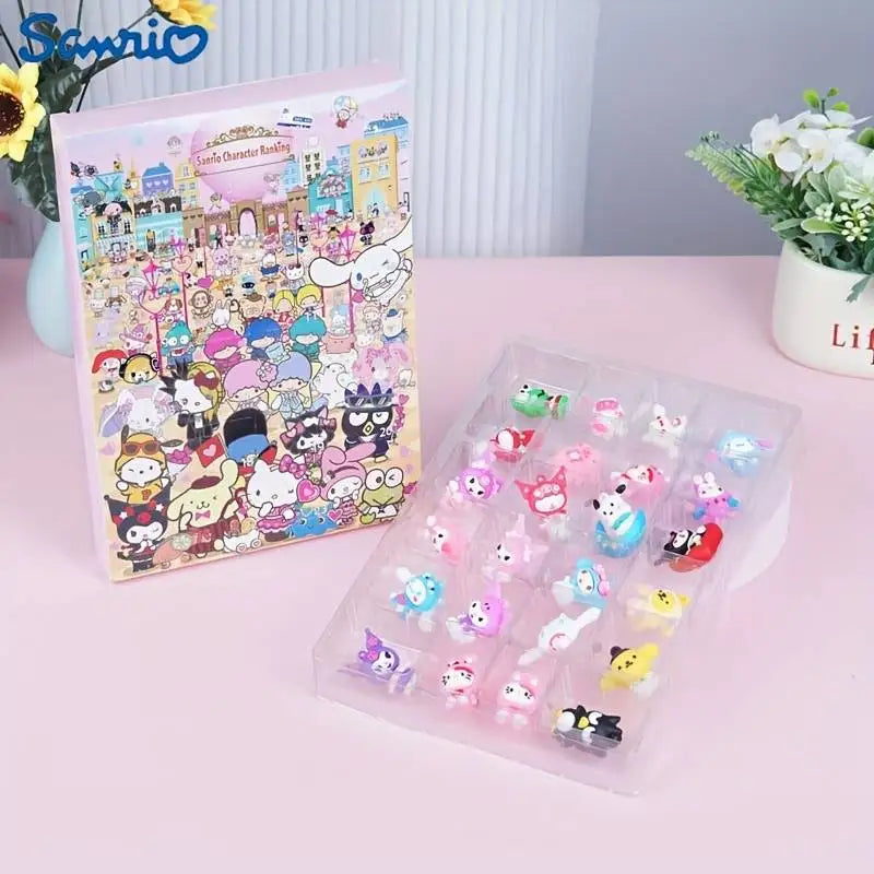 Miniso Sanrio Weihnachts Adventskalender Anime Figuren Modelle