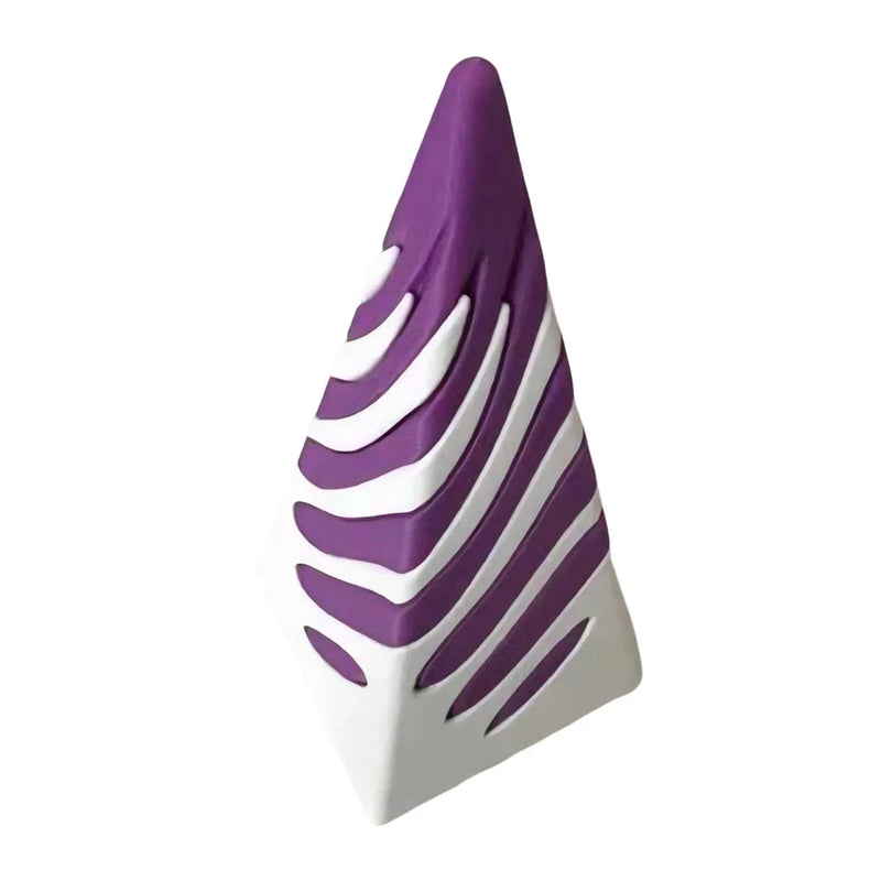 Unmögliche Spiral Pyramide Durchgangsskulptur 3D gedruckt, Helix Schraube, Anti Stress
