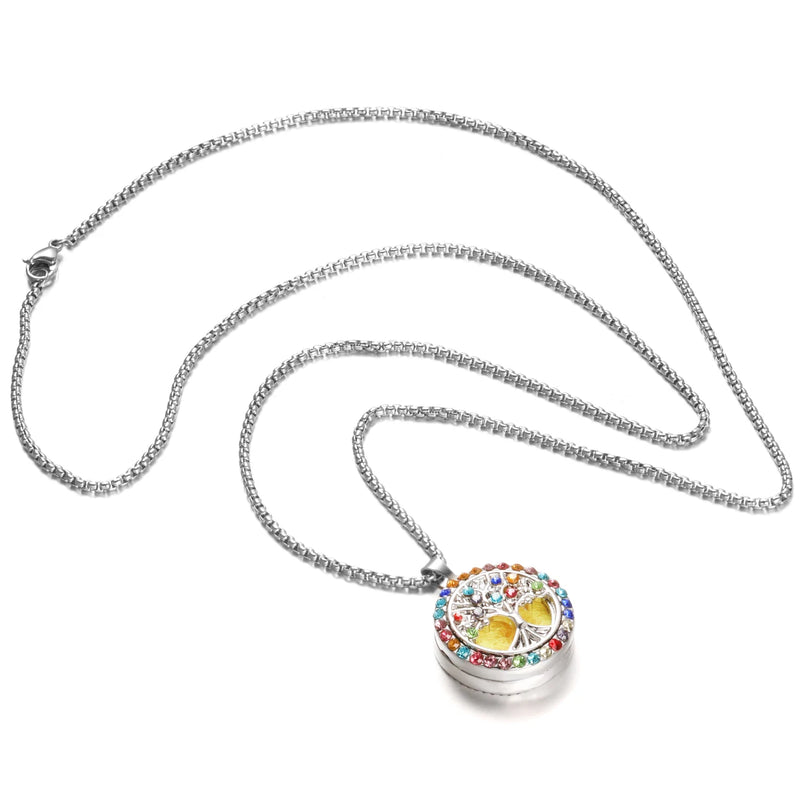 Duftschmuck Aromatherapie-Halskette Ätherisches Öl Diffusor Hochwertiger Anhänger