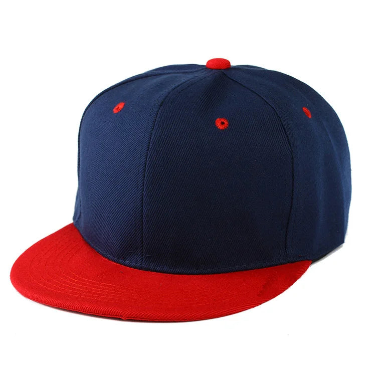 Unisex Fashion Solid Baseball Cap Flache Spitze Hip Hop Sonnenhut