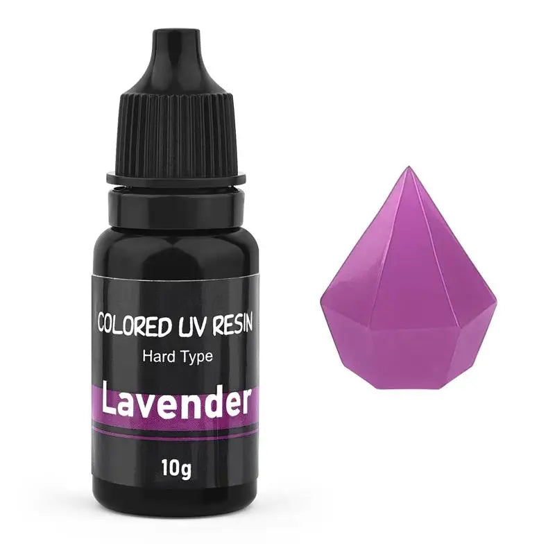 Couleur UV résine colle époxy résine UV colle durcissement bricolage UV colle couleur 10ml