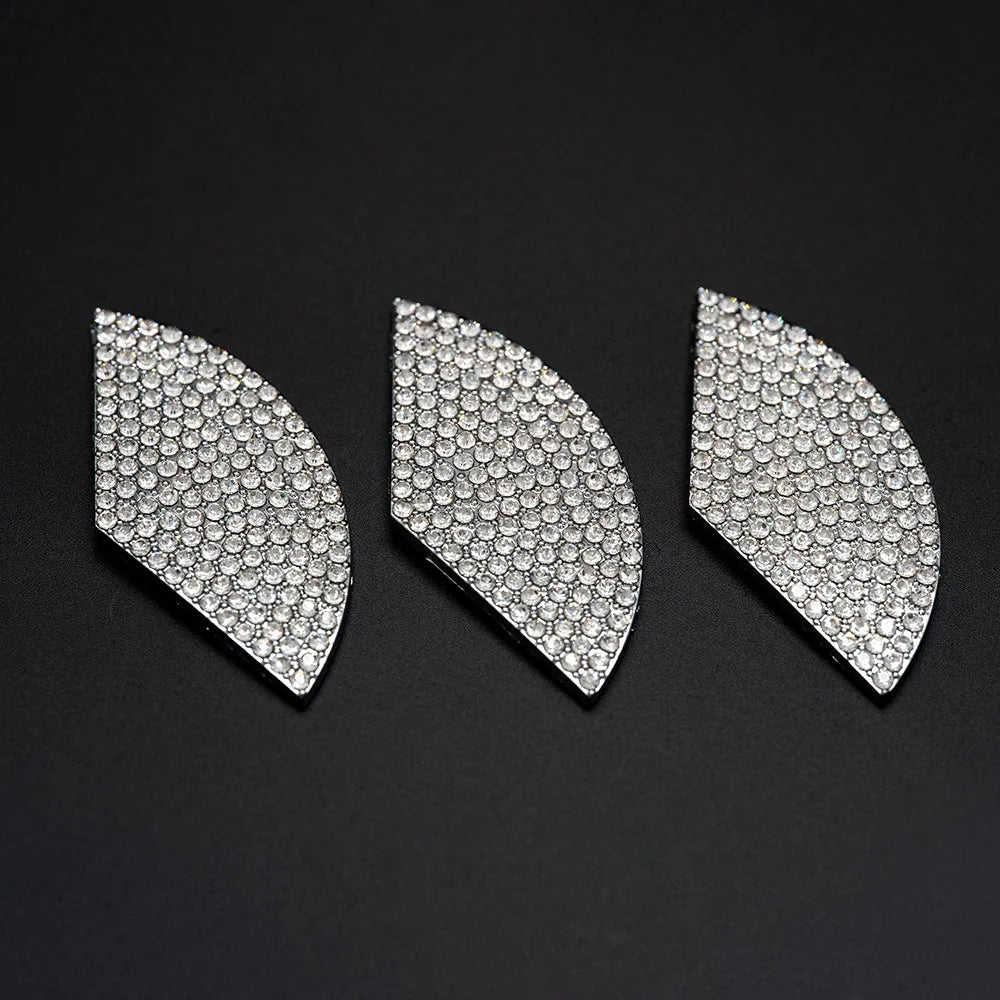 Auto Bling Lenkrad Logo Aufkleber Strass