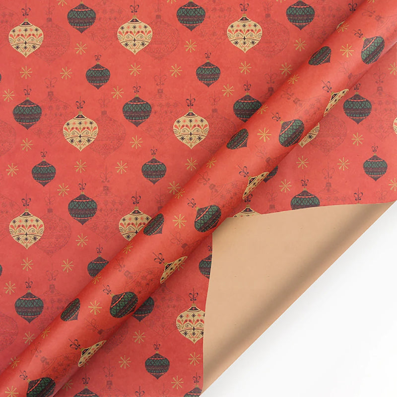 Retro Weihnachtselement Geschenkpapier DIY Geschenkverpackung