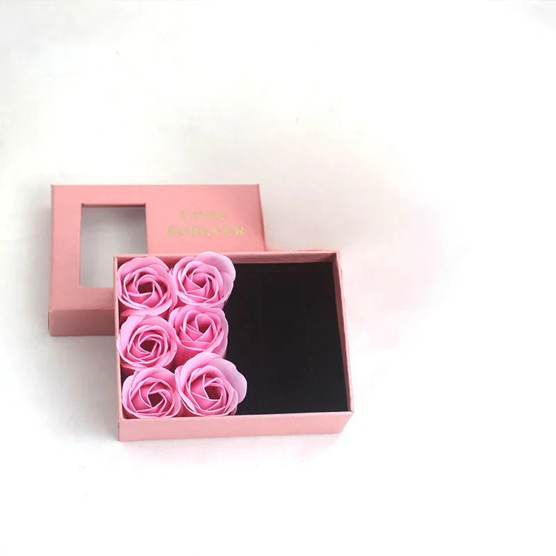 Konservierte Rosen Schmuckschatulle Schmuckbox