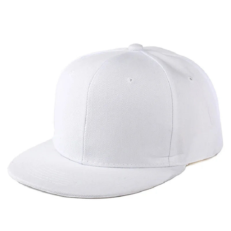 Unisex Fashion Solid Baseball Cap Flache Spitze Hip Hop Sonnenhut