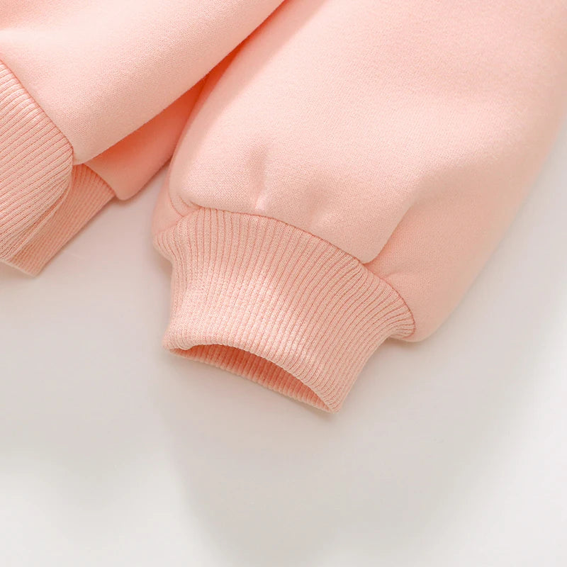 Little Maven Mädchen Sweatshirt mit warmen Fleece