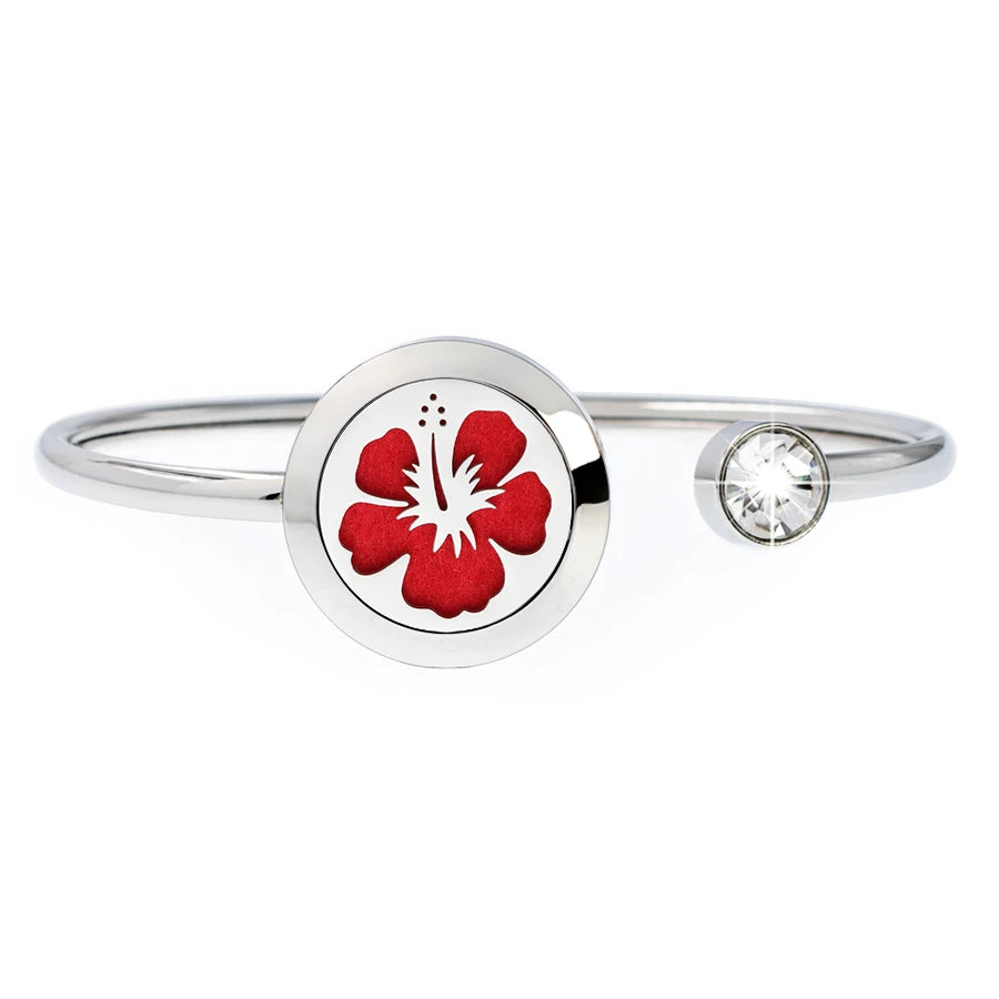 Duftarmband BOSHI JEWELRY Aromatherapie-Medaillon-Armband, Edelstahl mit Öldiffusor, Parfüm-Medaillon, inklusive 10 Pads