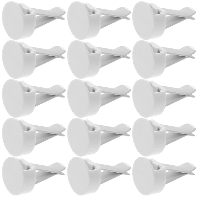 100 Stück Auto Diffusor Lufterfrischer Clip Zubehör, OHNE PADS