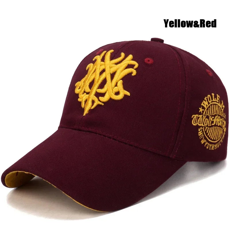 Unisex Totem bestickte Baseballkappe Caps Snapback Hip Hop