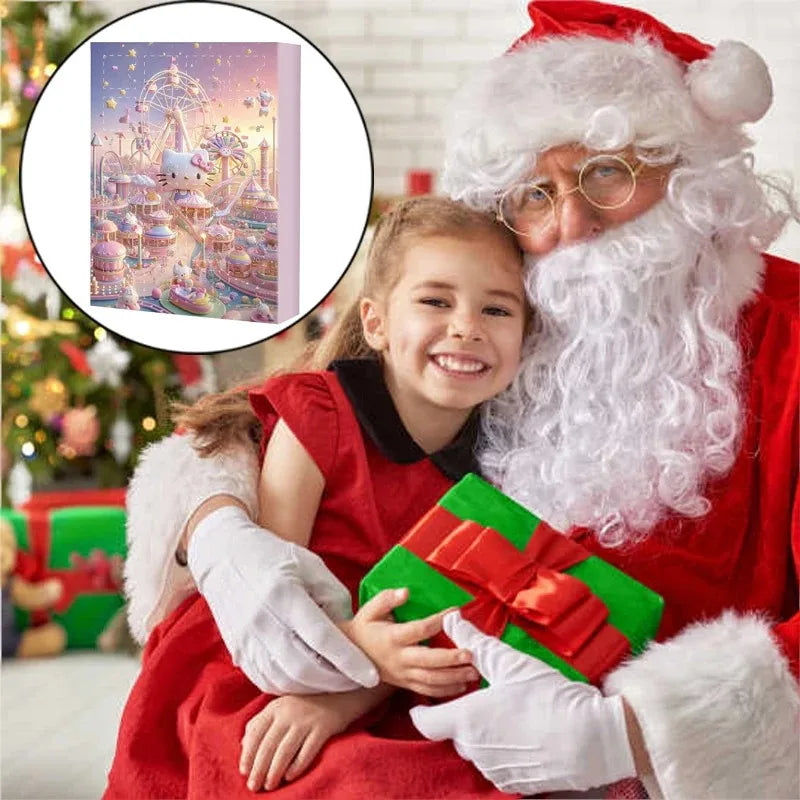 Miniso Sanrio Weihnachts Adventskalender Anime Figuren Modelle