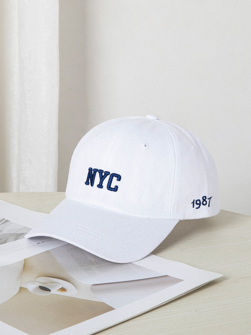 Unisex NYC Embroidered Baseball Cap Hat Cotton USA Hip Hop
