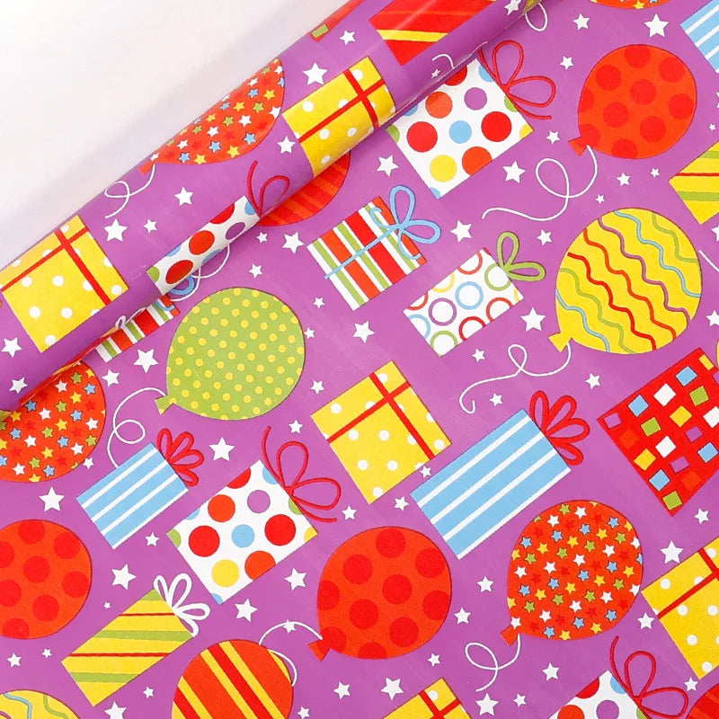 Geschenkpapierrolle Geburtstag "Happy Birthday"