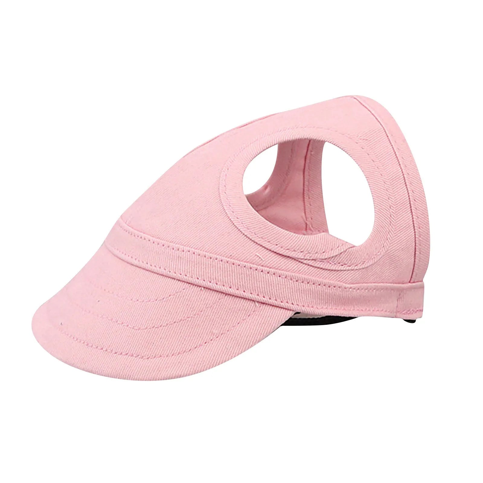 TAILUP Adjustable Pet Dog Travel Baseball Cap, Cute Sun Cap, Visor Hat with Ear Holes