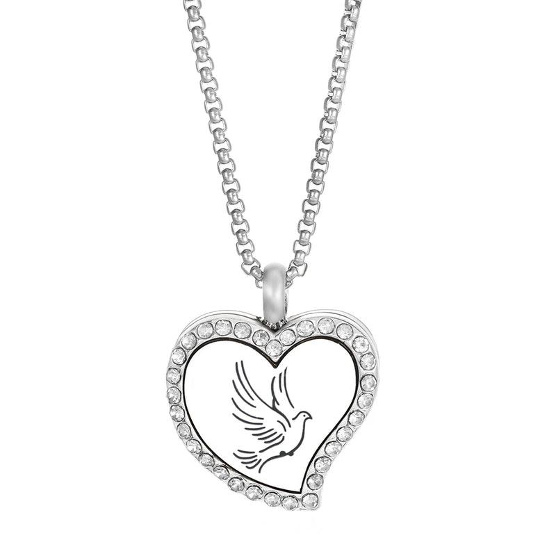 Duftschmuck Anhänger Herzförmig Aroma Therapie Parfüm Medaillon Diffusor Halskette