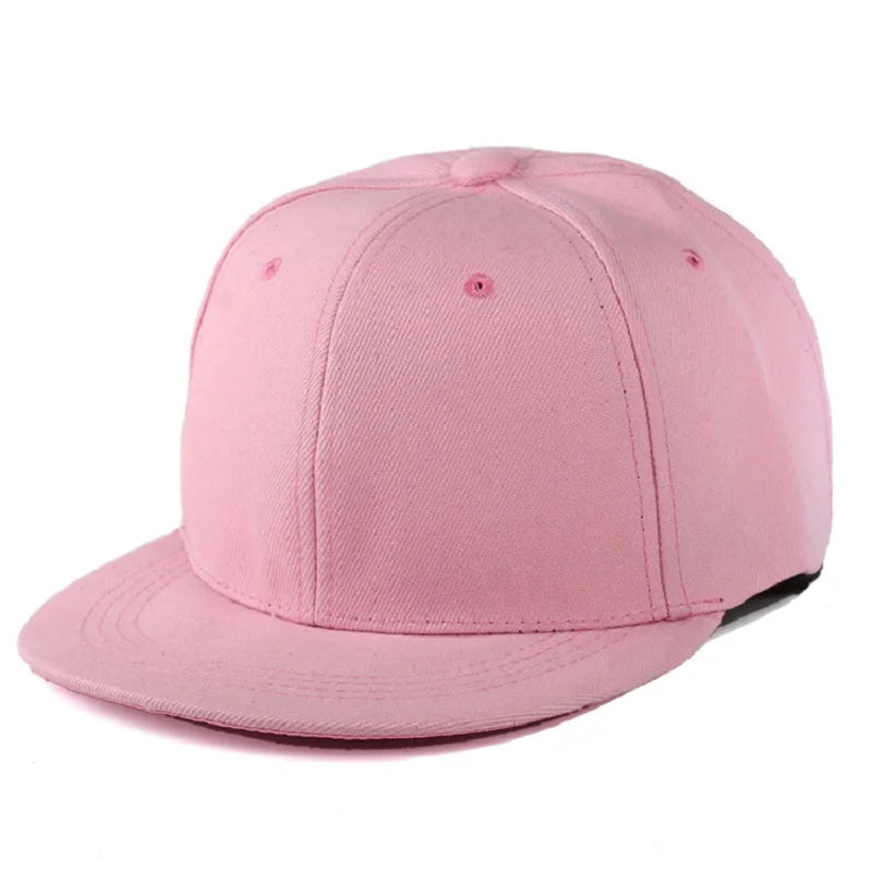 Unisex Fashion Solid Baseball Cap Flache Spitze Hip Hop Sonnenhut