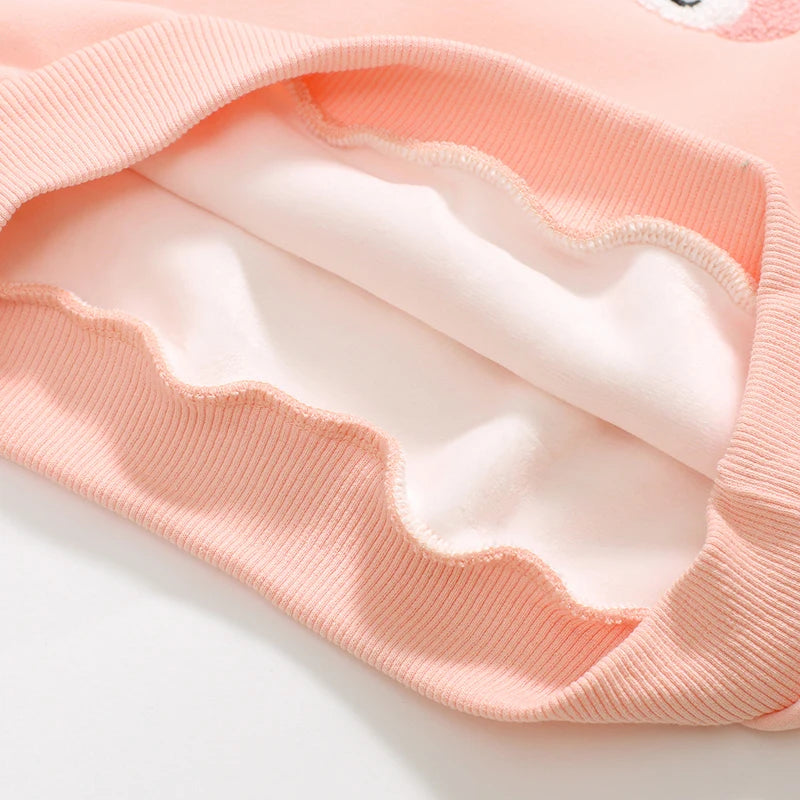 Little Maven Mädchen Sweatshirt mit warmen Fleece