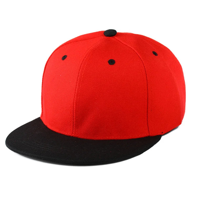 Unisex Fashion Solid Baseball Cap Flache Spitze Hip Hop Sonnenhut