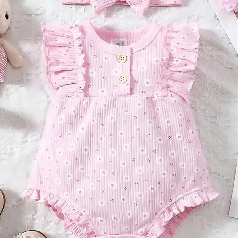 Little Maven Baby Summer Romper 2-piece