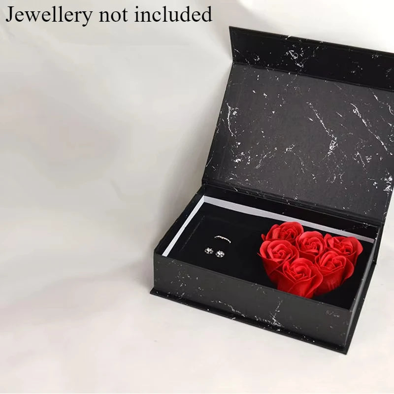 Konservierte Rosen Schmuckschatulle Schmuckbox