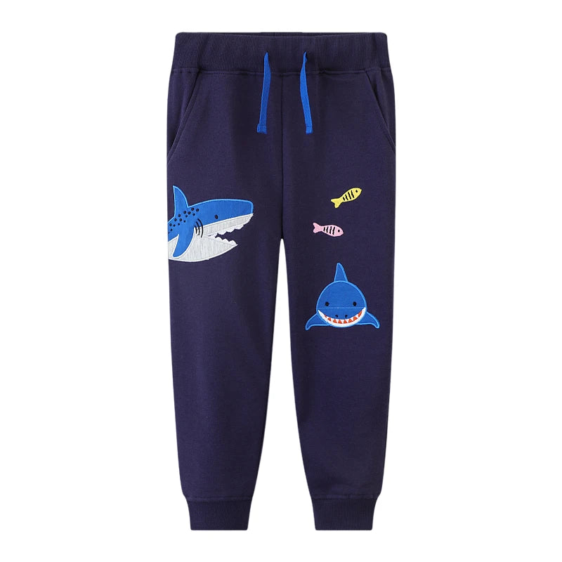 Little Maven Baby Jungen Jogginghose Cartoon Haie