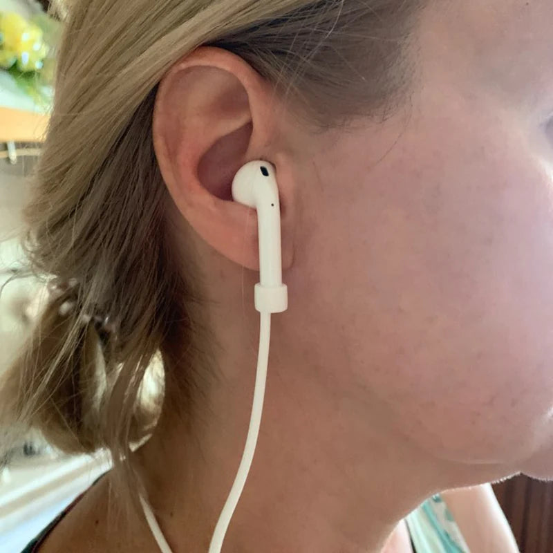 Silikonseil, Kopfhörer Halter, Kabel für Airpods Pro 1/2/3