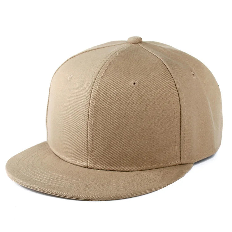 Unisex Fashion Solid Baseball Cap Flache Spitze Hip Hop Sonnenhut