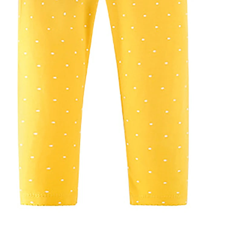 Little Maven Baby Girls Top + Leggings Set Cartoon Giraffe