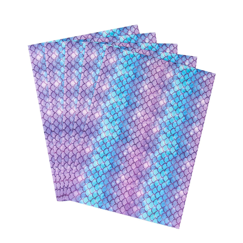 Meerjungfrau DIY Geschenkpapier