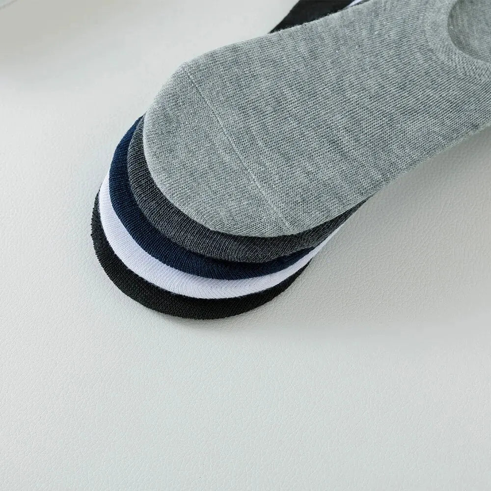 5 Paar Herren Bootsocken Sommersocken aus Baumwolle