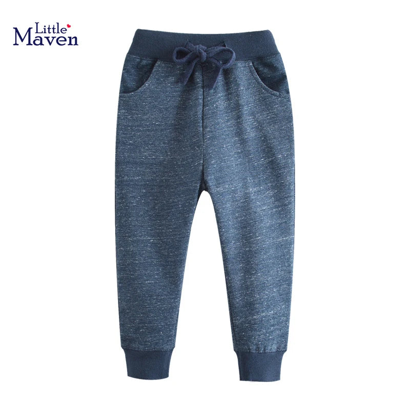 Little Maven Jungen Hose Marineblau Baumwolle