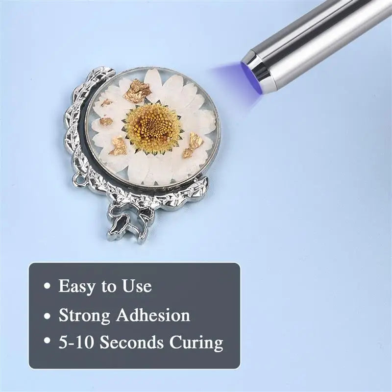 Set of strong UV epoxy resin adhesive &amp; welding adhesive kit UV adhesive &amp; UV lamp
