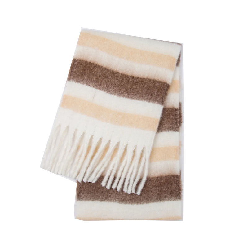 Warmer Kaschmir-Imitat Schal Langer Pashmina Foulard für Damen