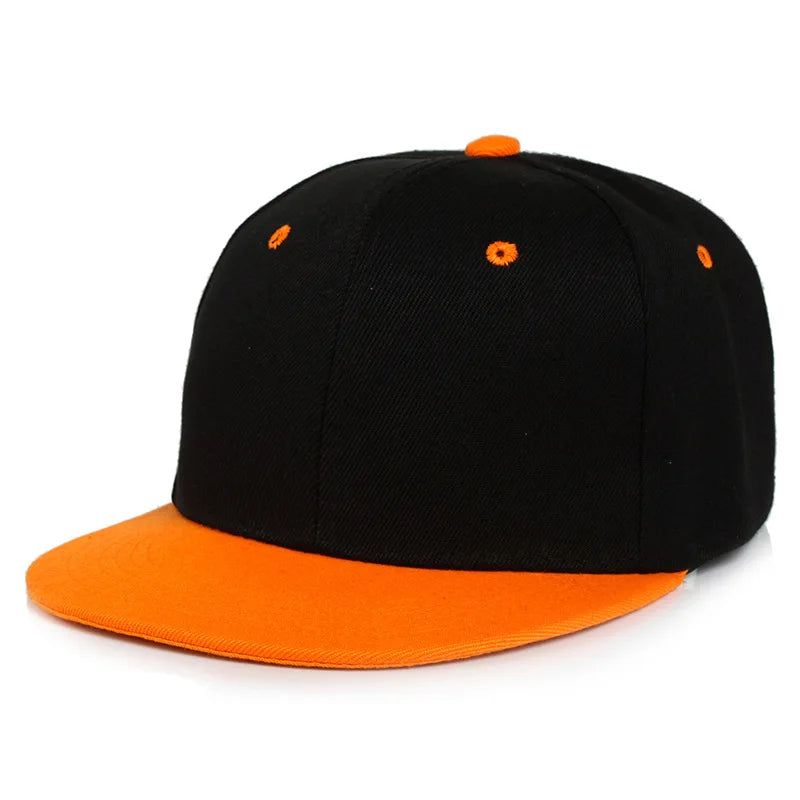 Unisex Fashion Solid Baseball Cap Flache Spitze Hip Hop Sonnenhut