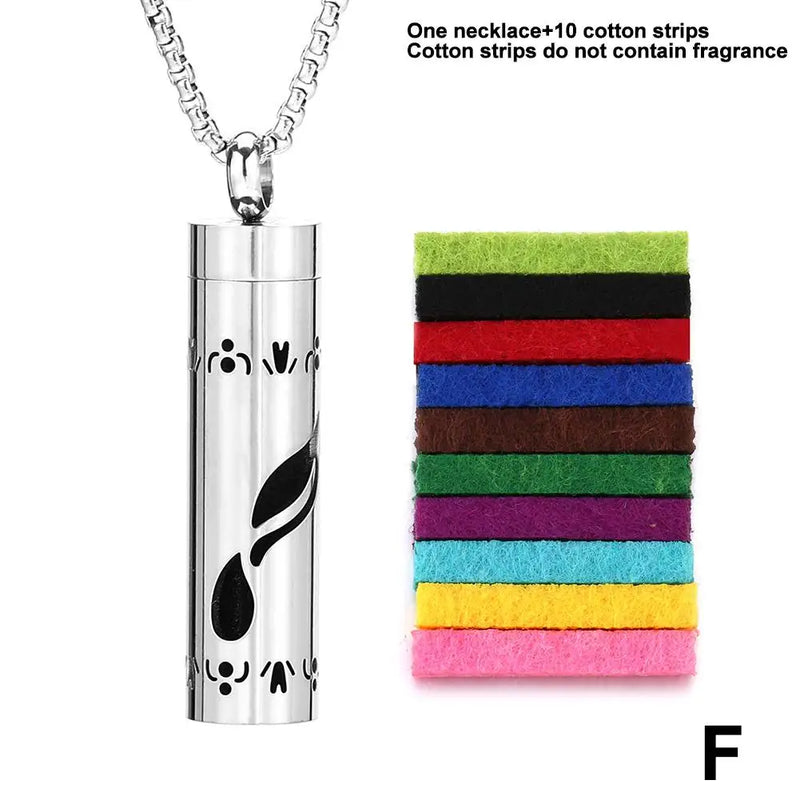 Duftschmuck hochwertige Halskette Aroma Therapie ätherisches Öl Diffusor Parfüm Anhänger