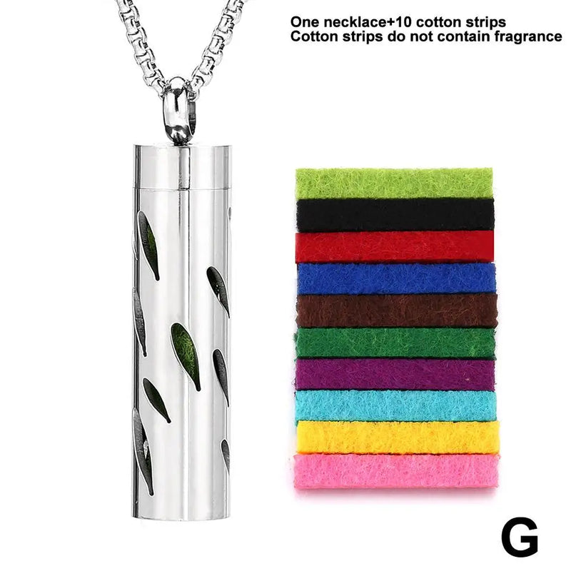 Duftschmuck hochwertige Halskette Aroma Therapie ätherisches Öl Diffusor Parfüm Anhänger