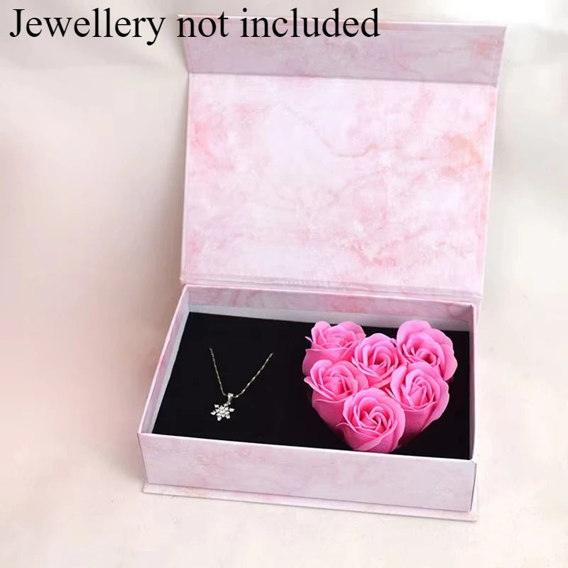 Konservierte Rosen Schmuckschatulle Schmuckbox