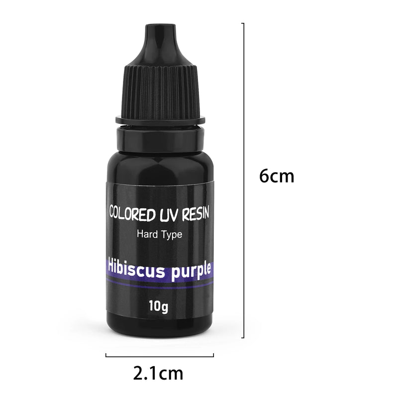 Farbe UV-Harz Kleber Epoxidharz UV-Kleber Aushärtung DIY UV-Kleber Farbe 10ml