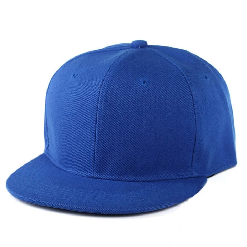 Unisex Fashion Solid Baseball Cap Flache Spitze Hip Hop Sonnenhut