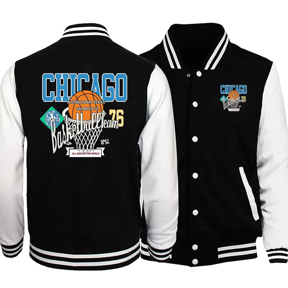 Herren American Retro Champs 23 Basketball Team Jacke