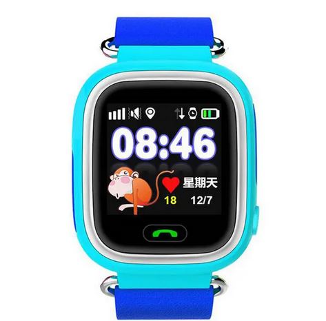 Smartwatch GPS-Uhr für Kinder auf Englisch & Russisch