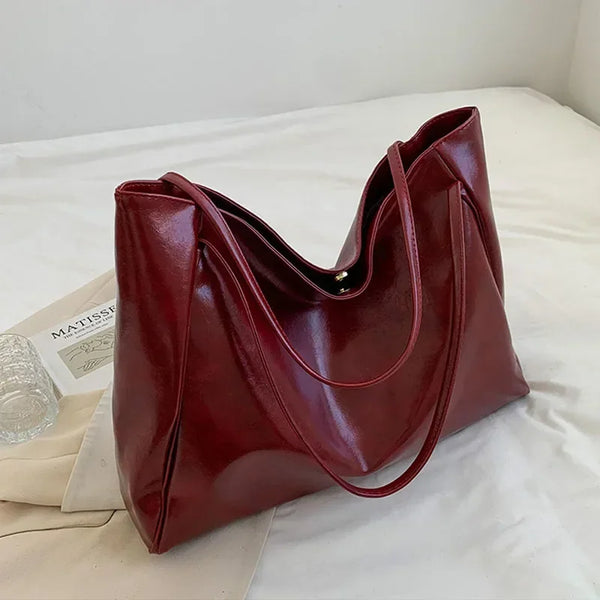 Vintage Umhängetasche große Handtasche für Damen