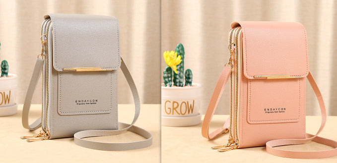 Damen Handtasche Handy Touchscreen