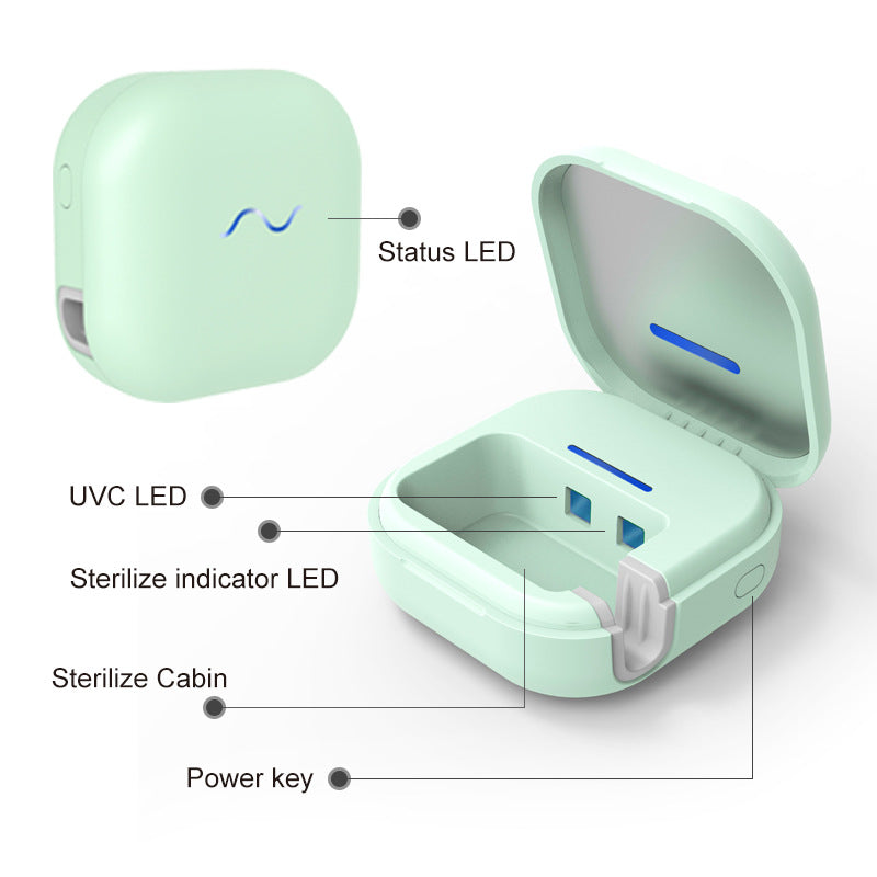 Zahnbürstensterilisator, UV-Sterilisation, Zahnbürstenbox