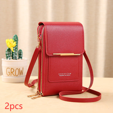 Damen Handtasche Handy Touchscreen