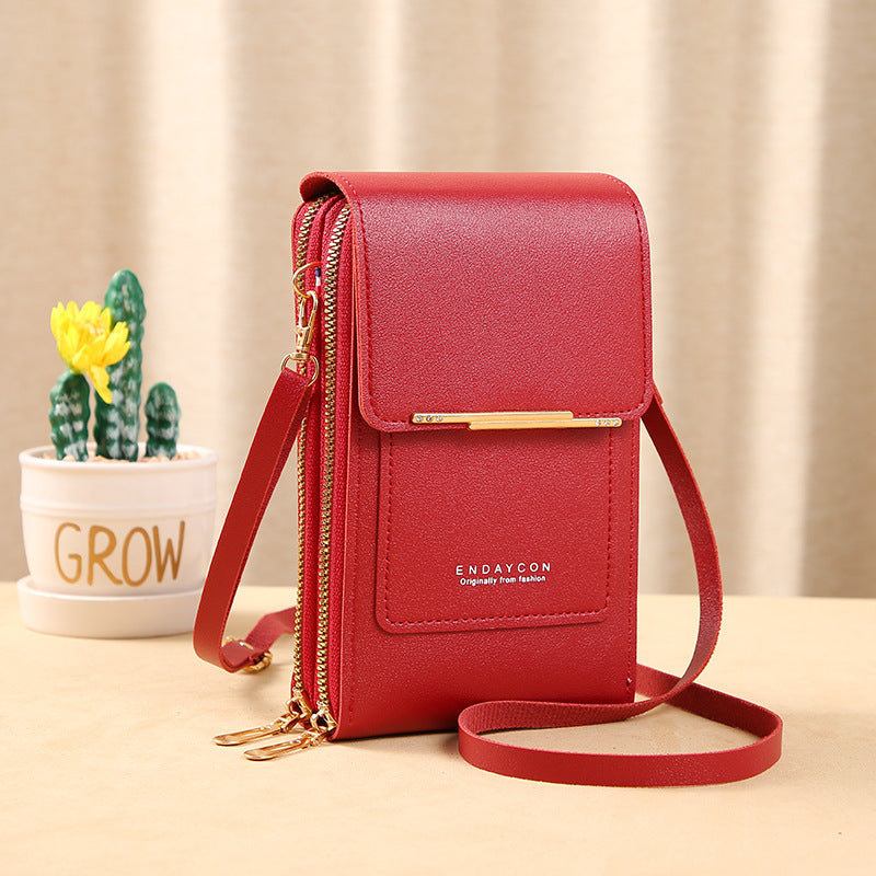 Damen Handtasche Handy Touchscreen