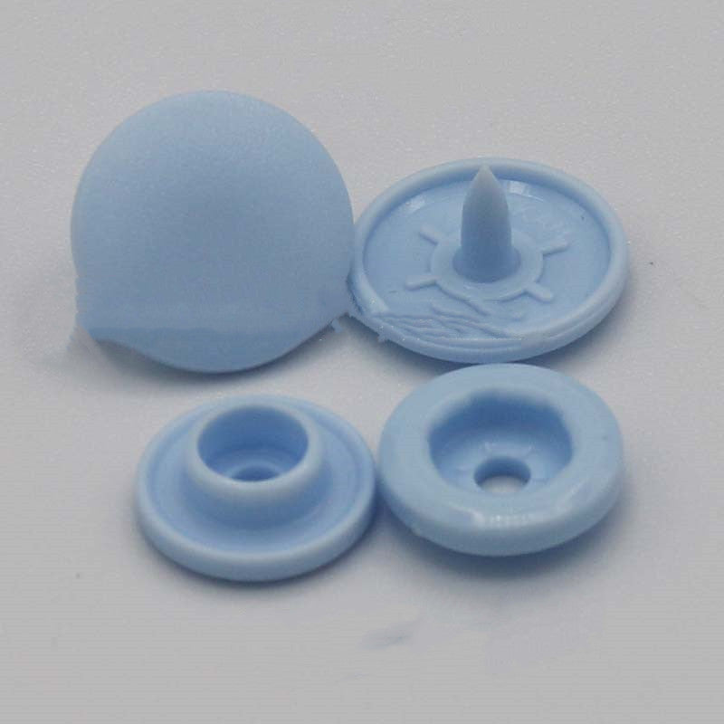 Mattierter umweltfreundlicher 12 mm Kunststoff Druckknopf Set