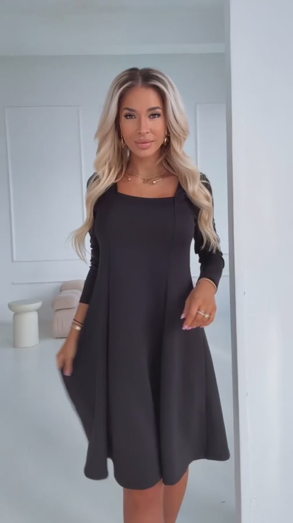 Damen Alltagskleid Minikleid IVANA von Numoco schwarz Model