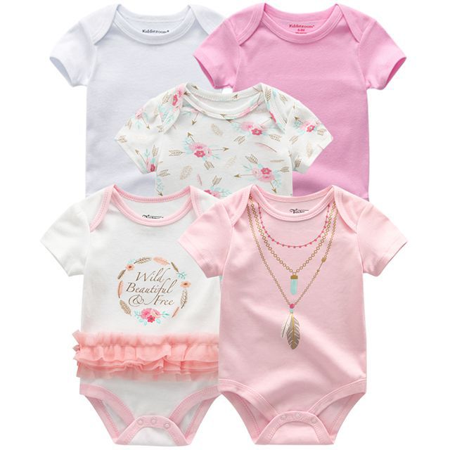 Baby Basic Bodys kurzarm 5-teilig - Amazing Mall